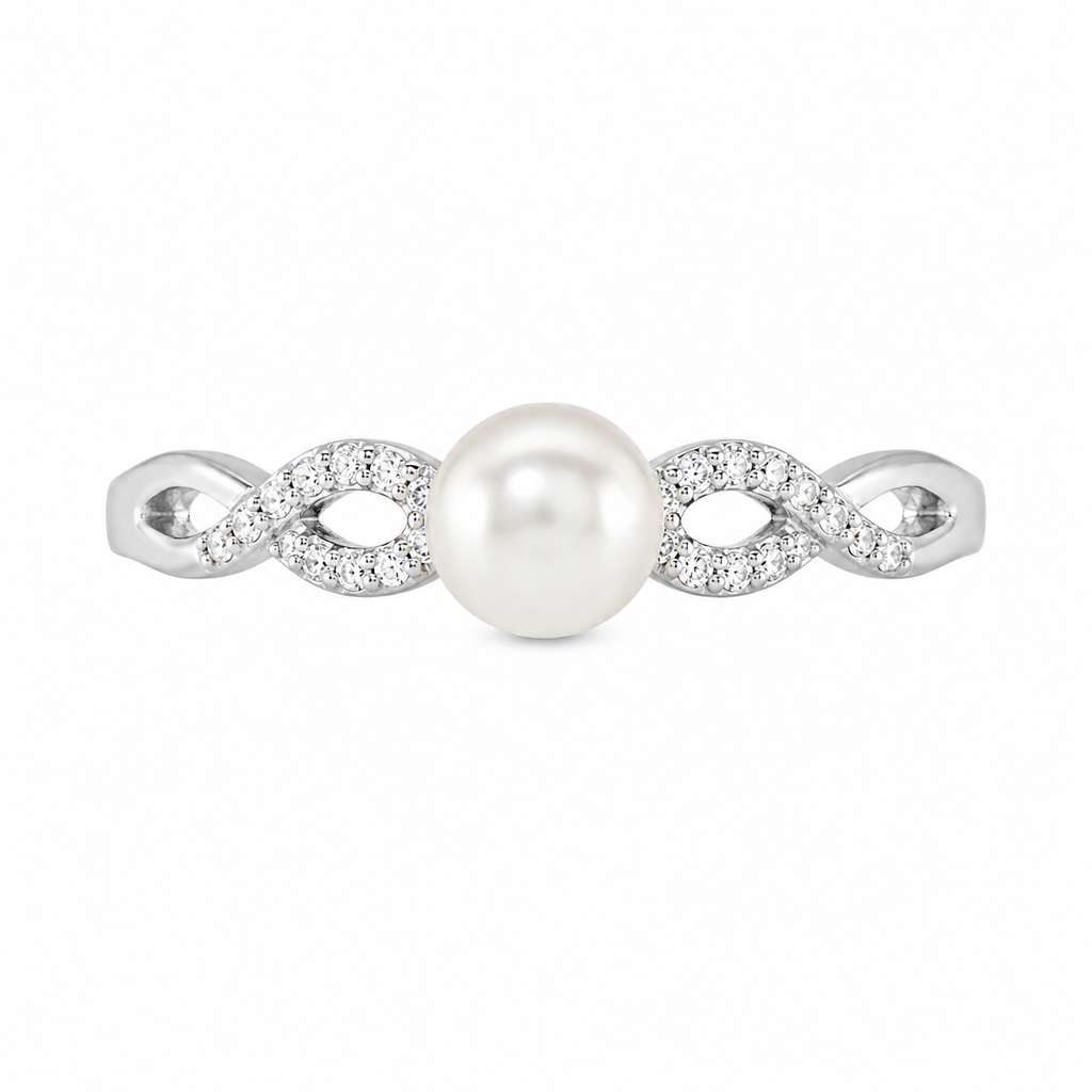 Anillo Perla Infinito