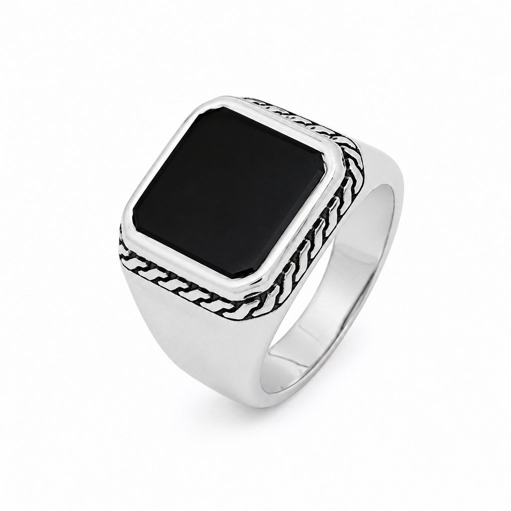 Anillo Turco Ónix Clásico