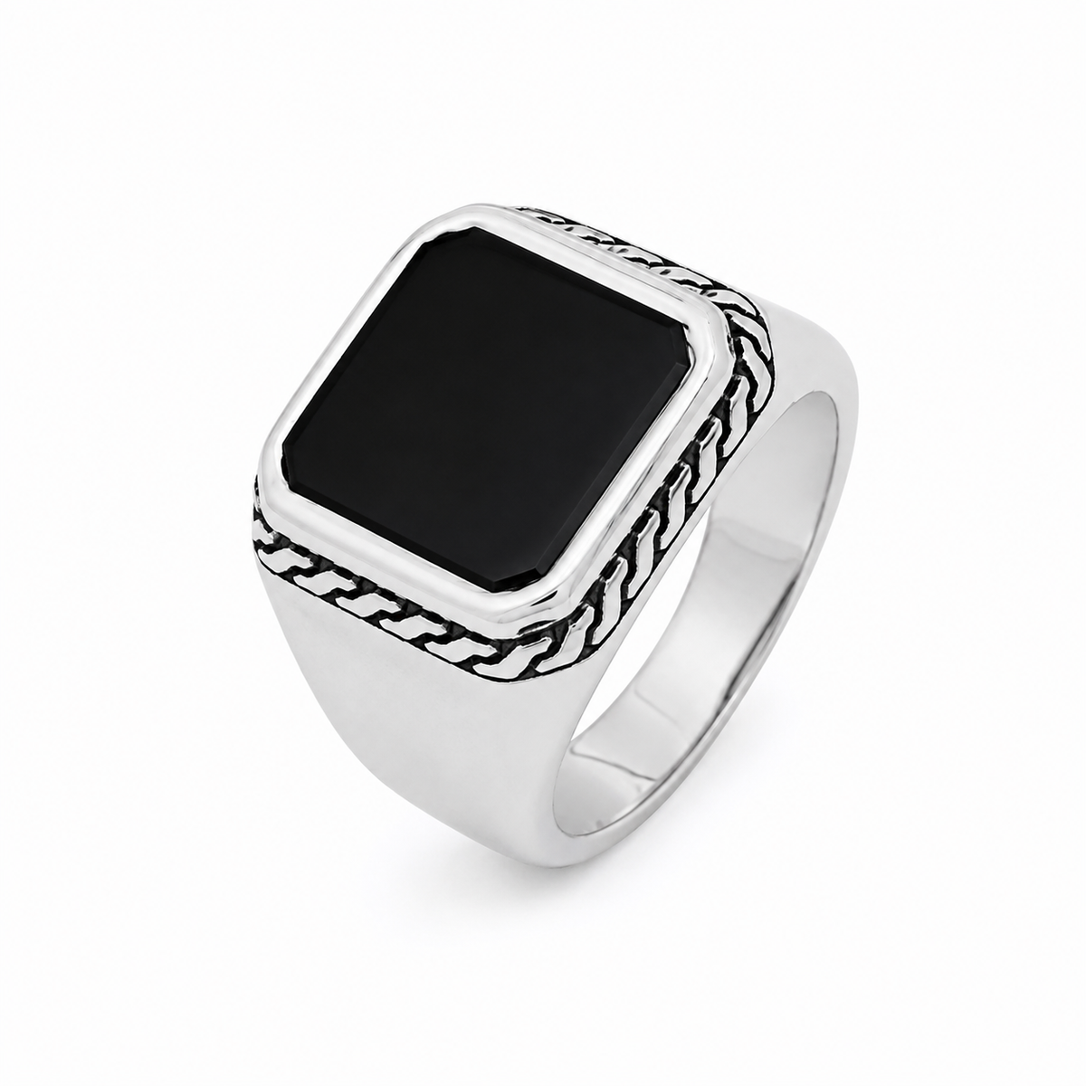 Anillo Turco Ónix Clásico