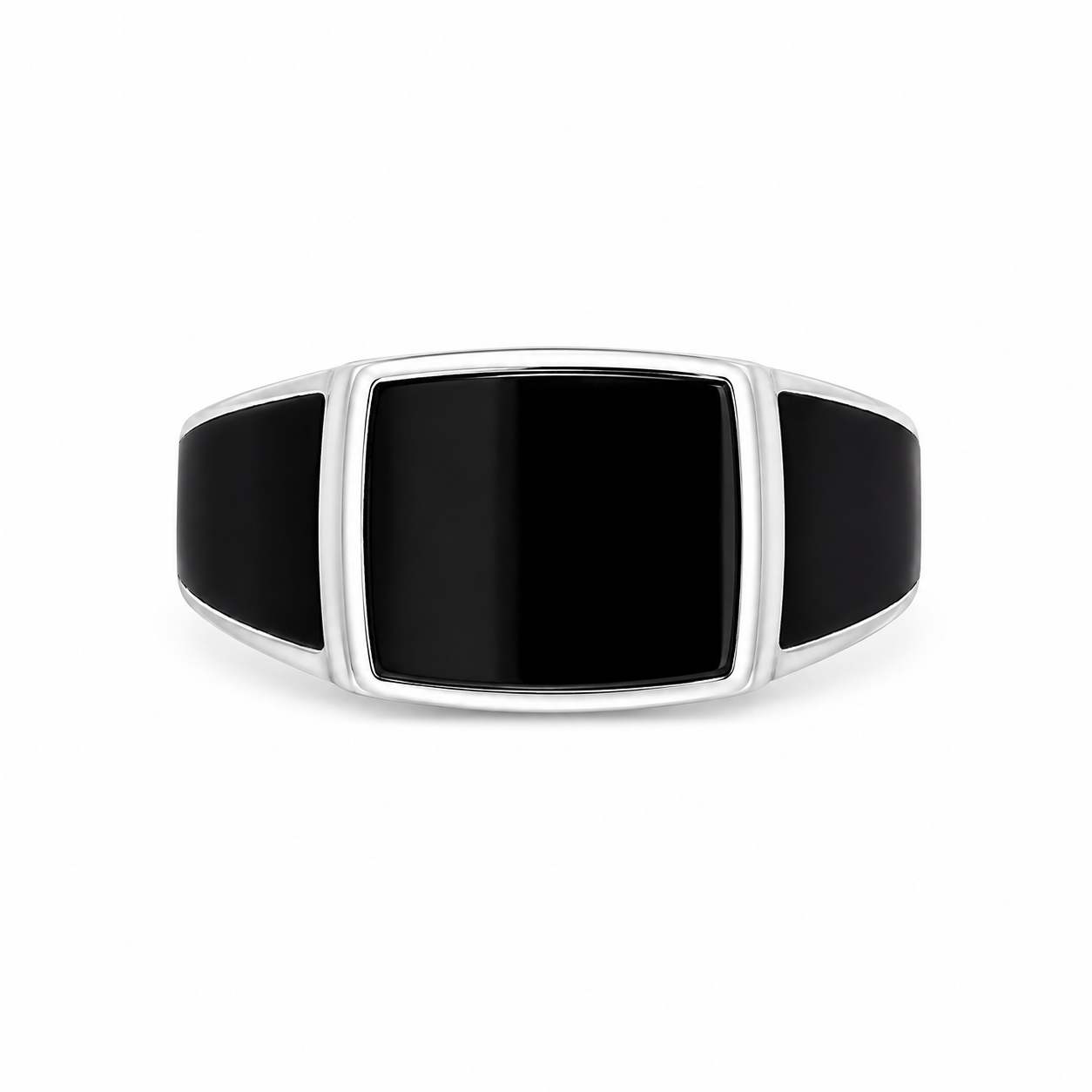 Anillo Turco Ónix Cuadrado