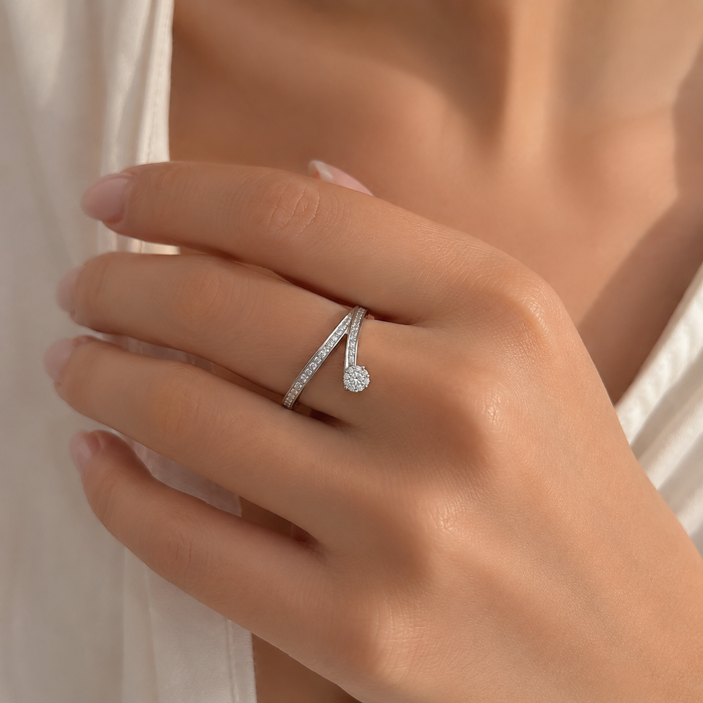Anillo Alianza Baguette