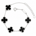 Pulsera Van Cleef Ónix Negro