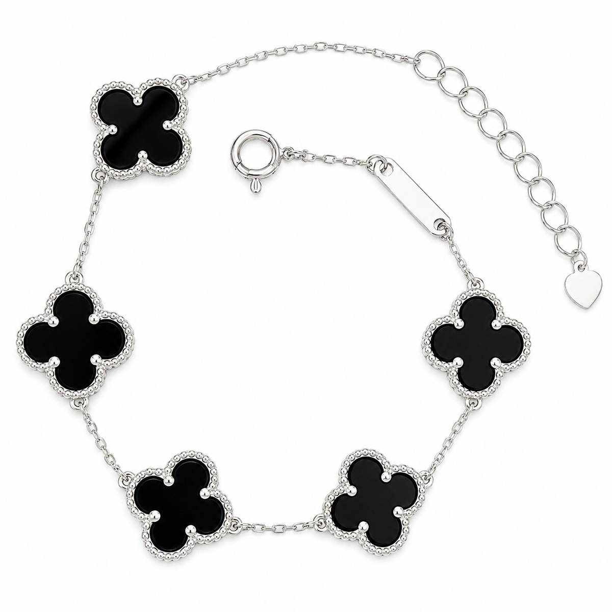 Pulsera Van Cleef Ónix Negro