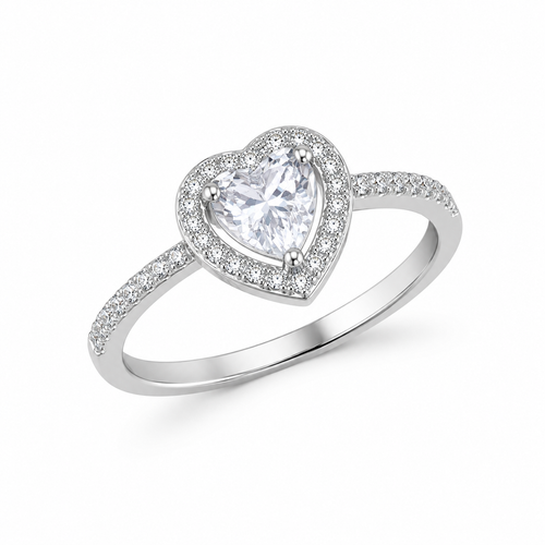 Anillo Corazón Halo