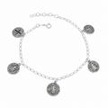 Pulsera Medallas San Benito