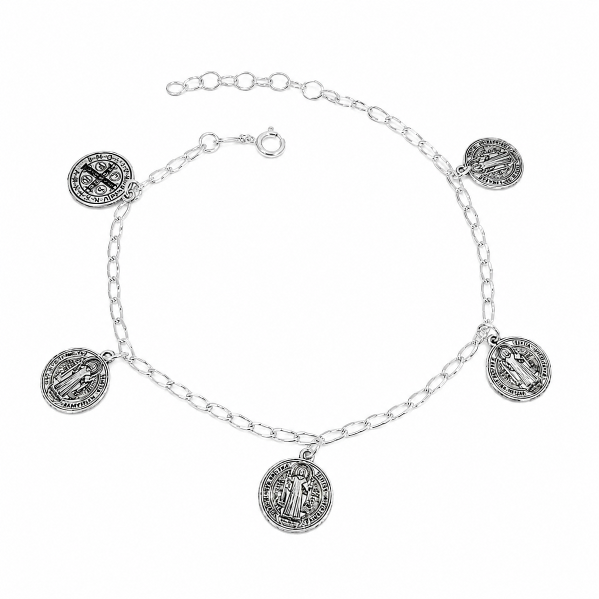 Pulsera Medallas San Benito