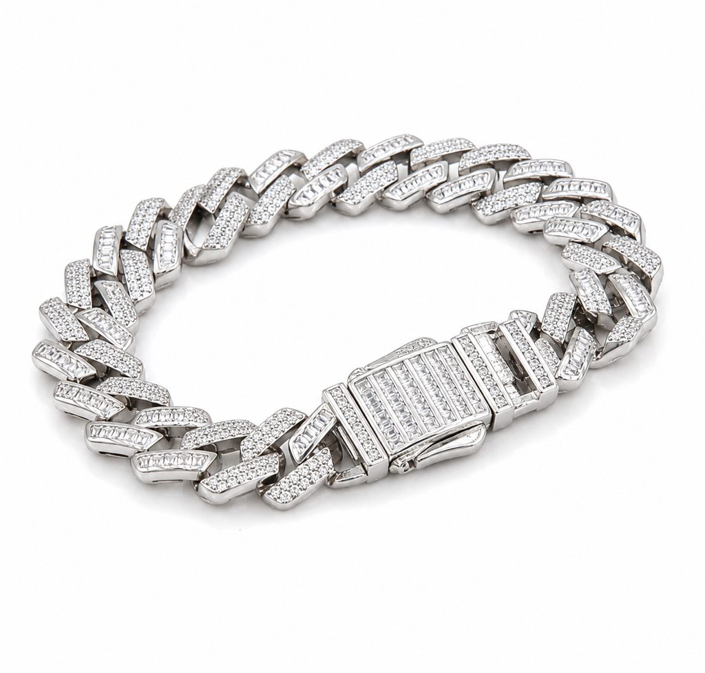 Pulsera Mónaco Baguette Deluxe