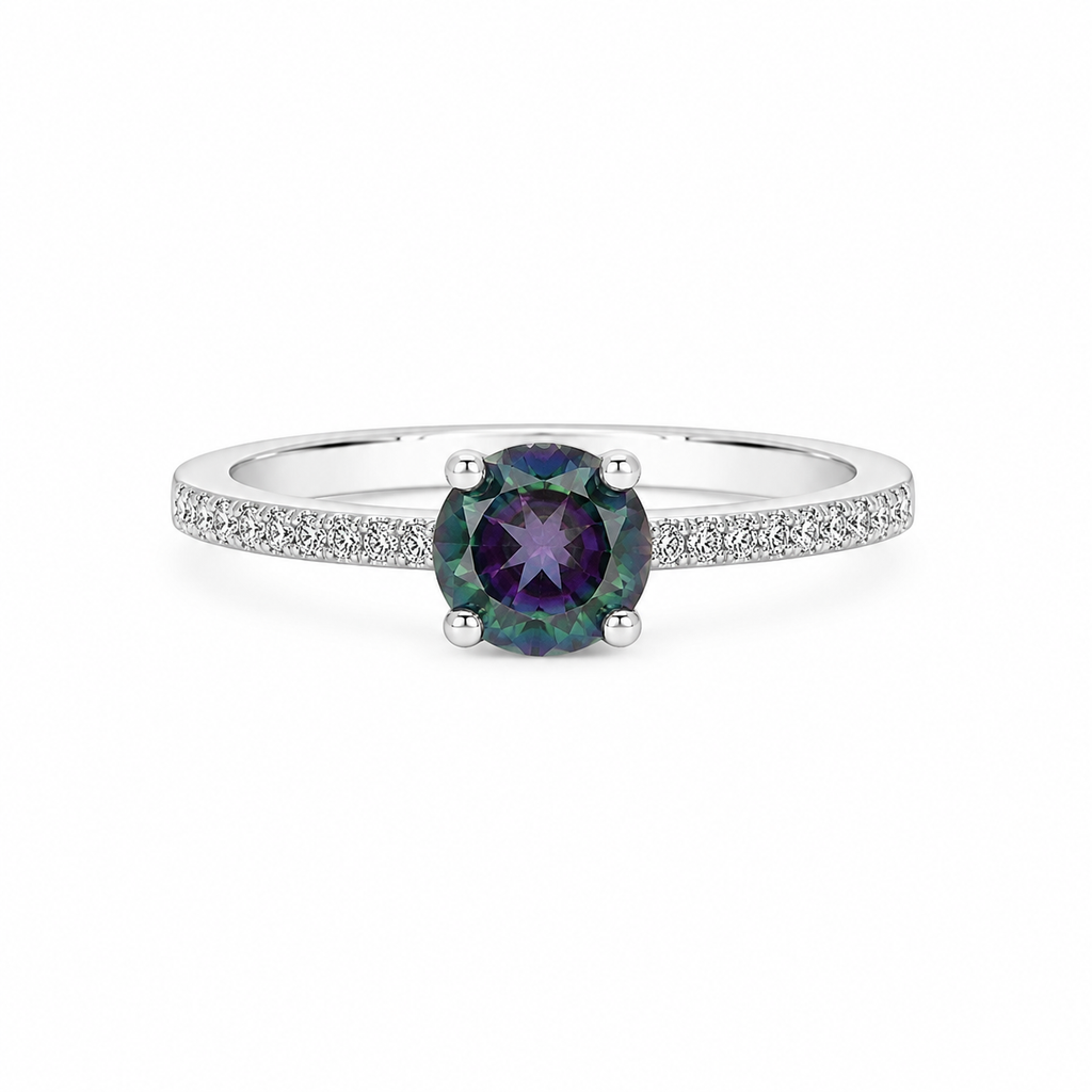 Anillo Solitario Aurora