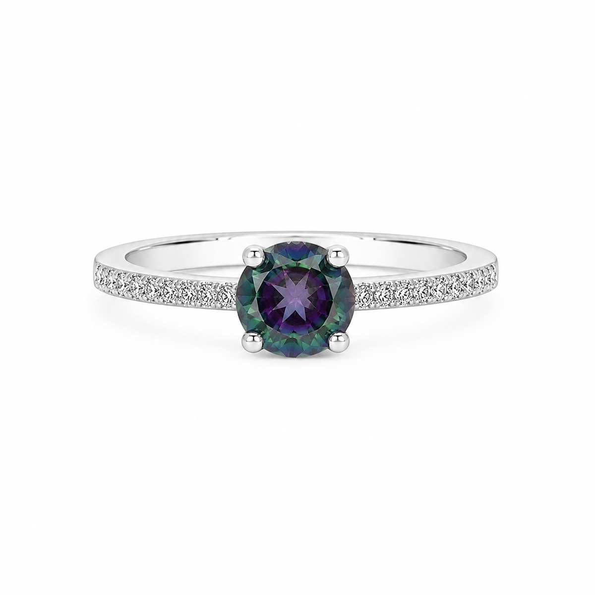 Anillo Solitario Aurora