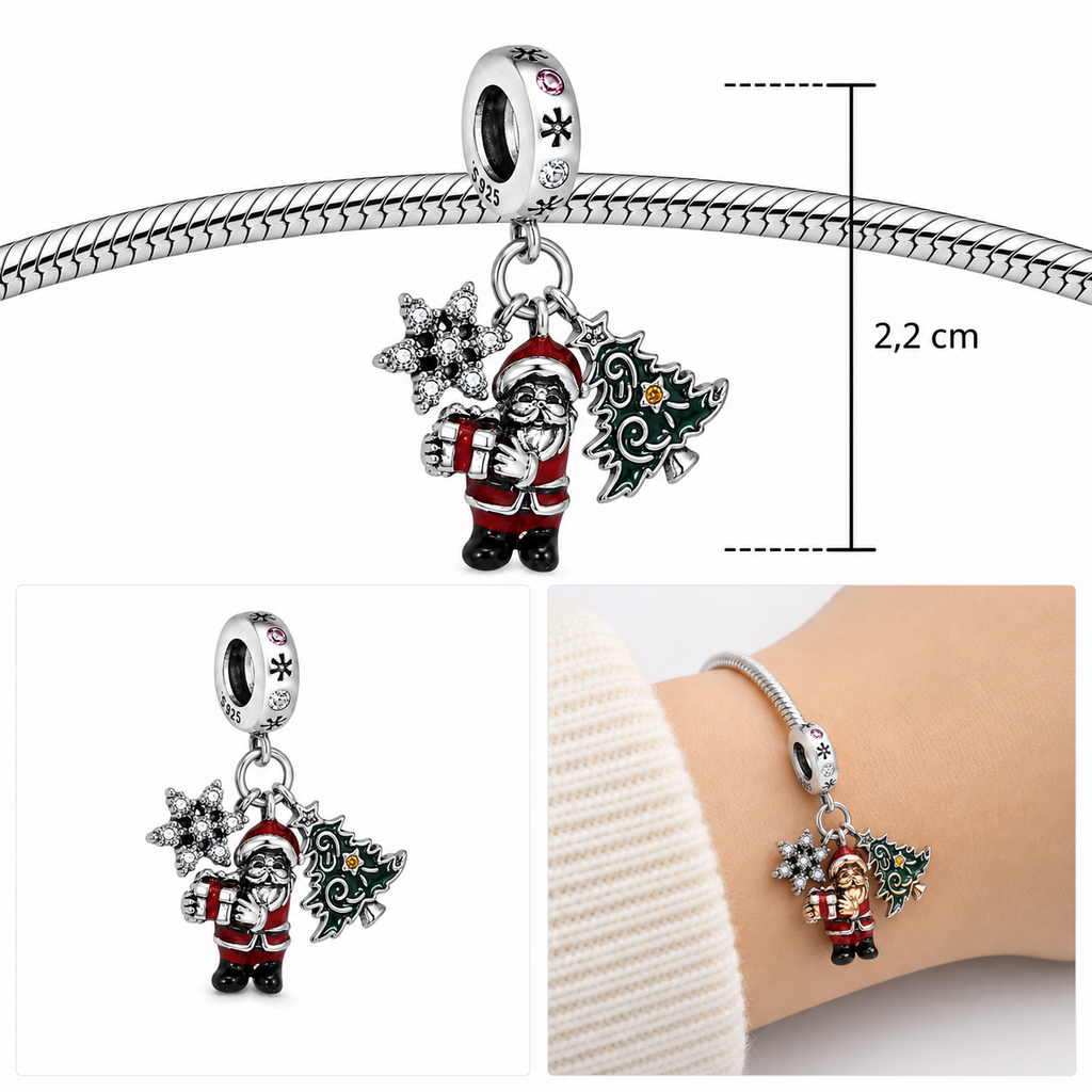 Charm Navidad Santa