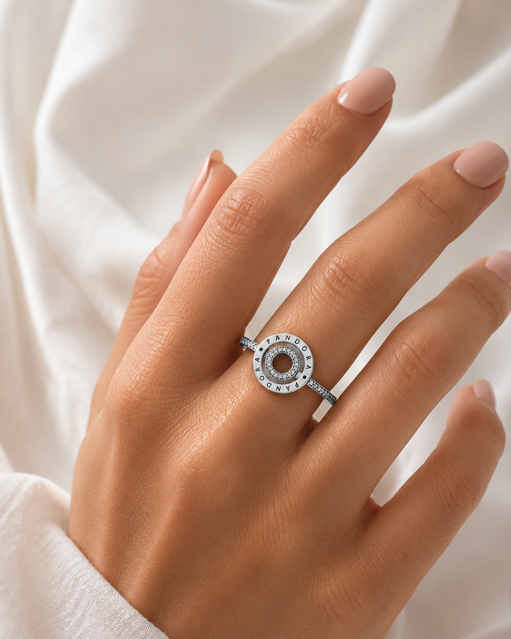 Anillo Halo Circular