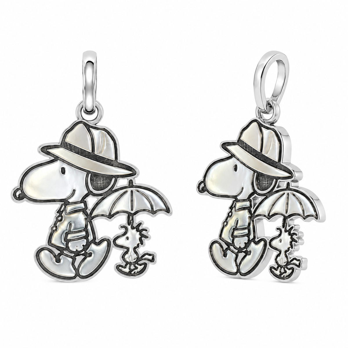 Dije Snoopy con Paraguas