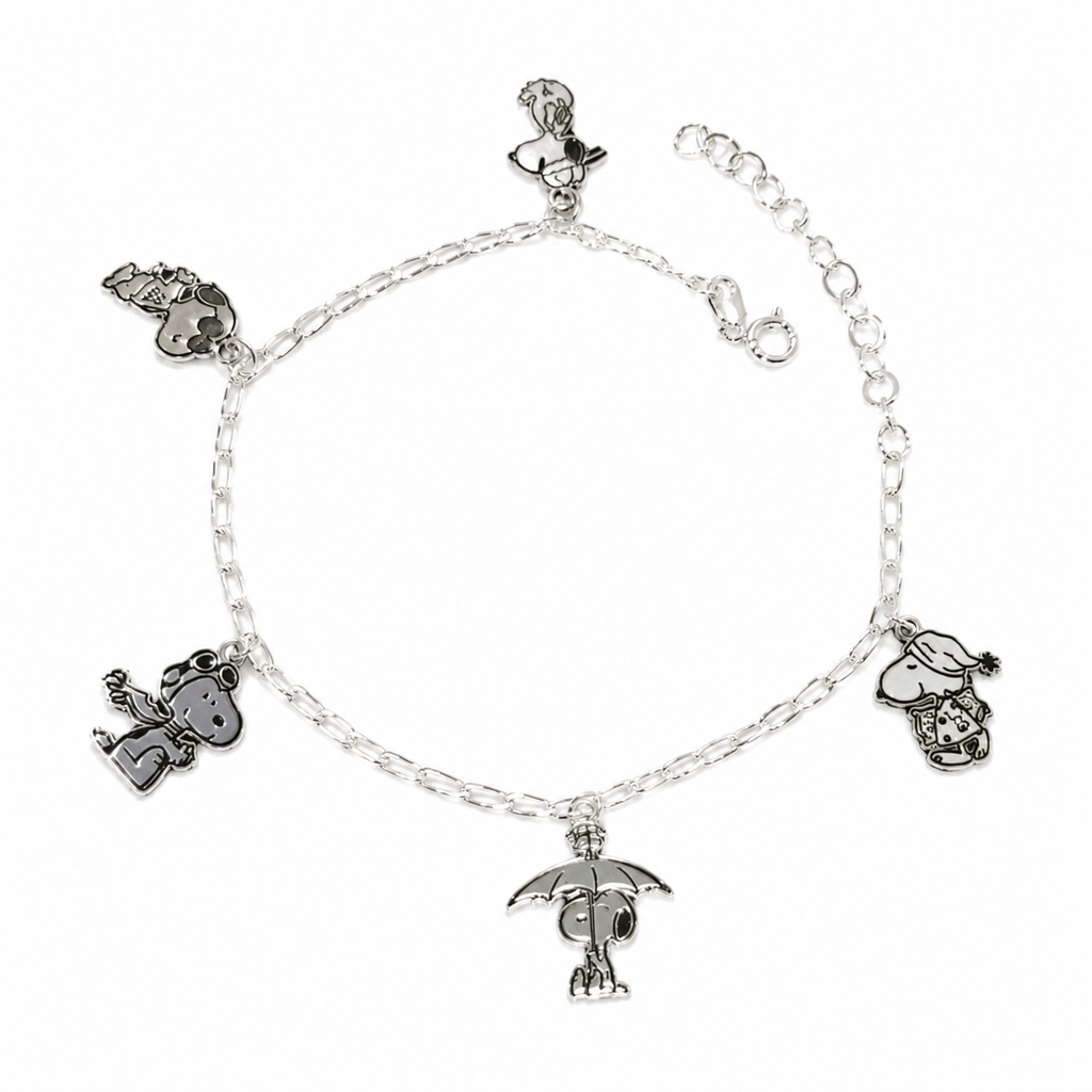 Pulsera Snoopy Paraguas