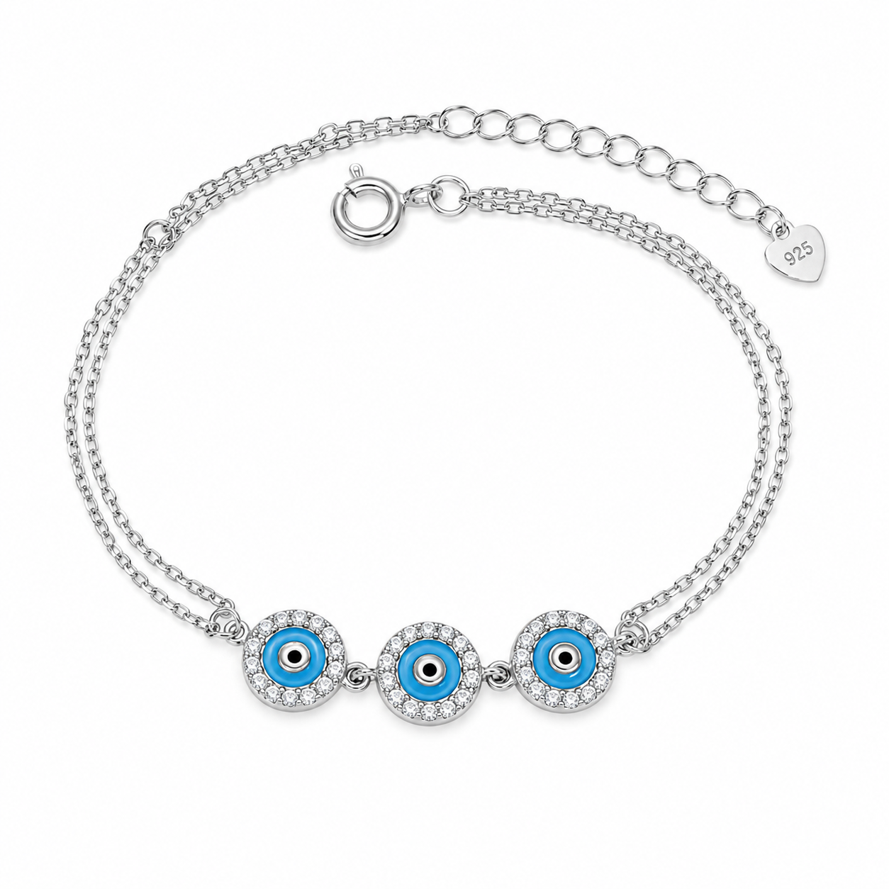 Pulsera Ojo Turco Triple