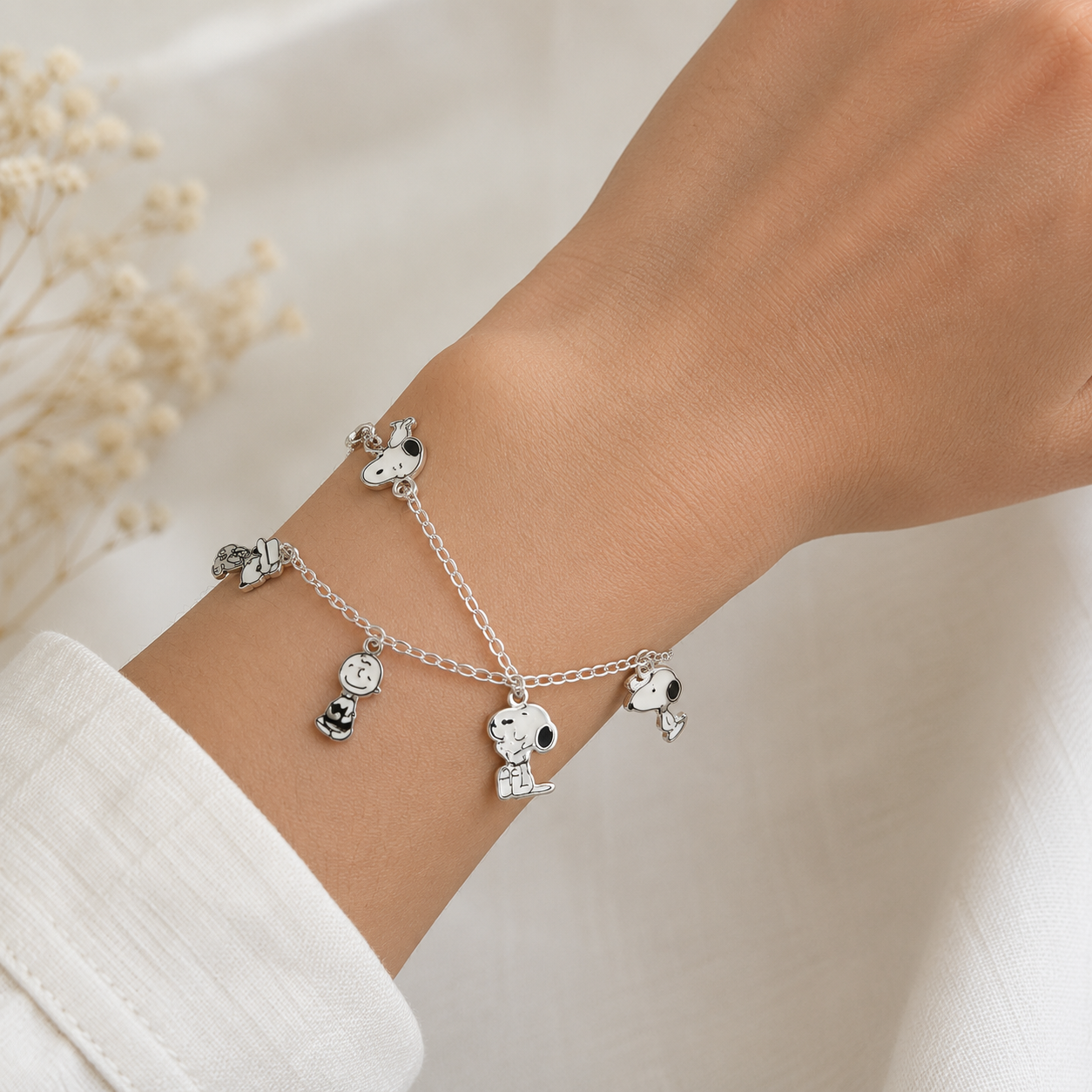 Pulsera Snoopy Love