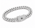 Pulsera Mónaco Ice White