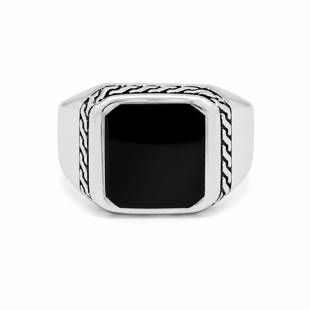 Anillo Turco Ónix Clásico