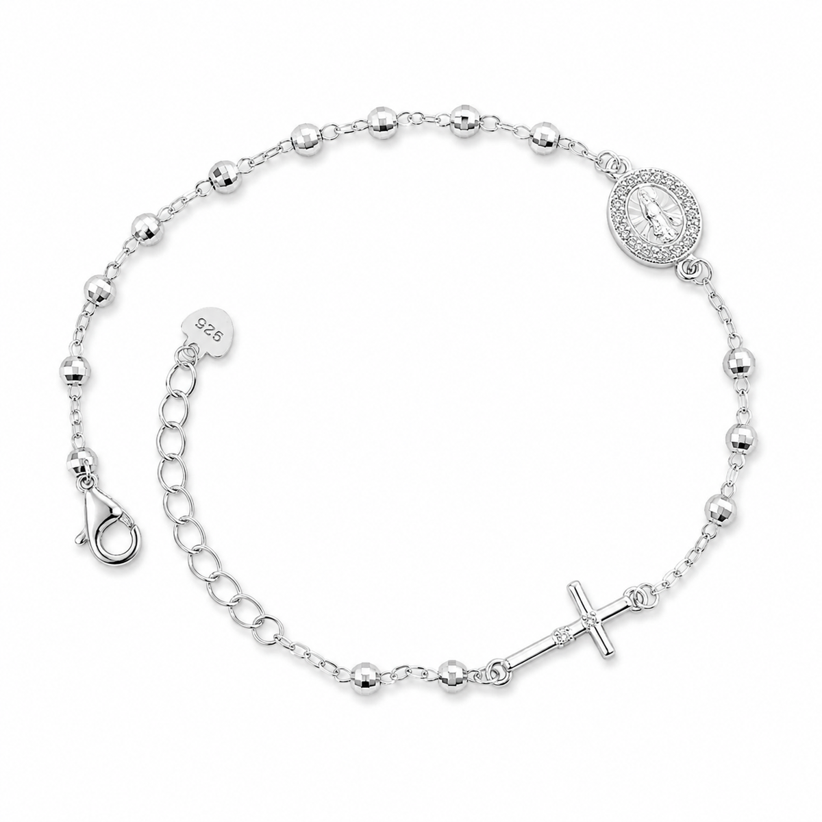 Pulsera Rosario Virgen Milagrosa