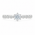 Anillo Solitario Vintage