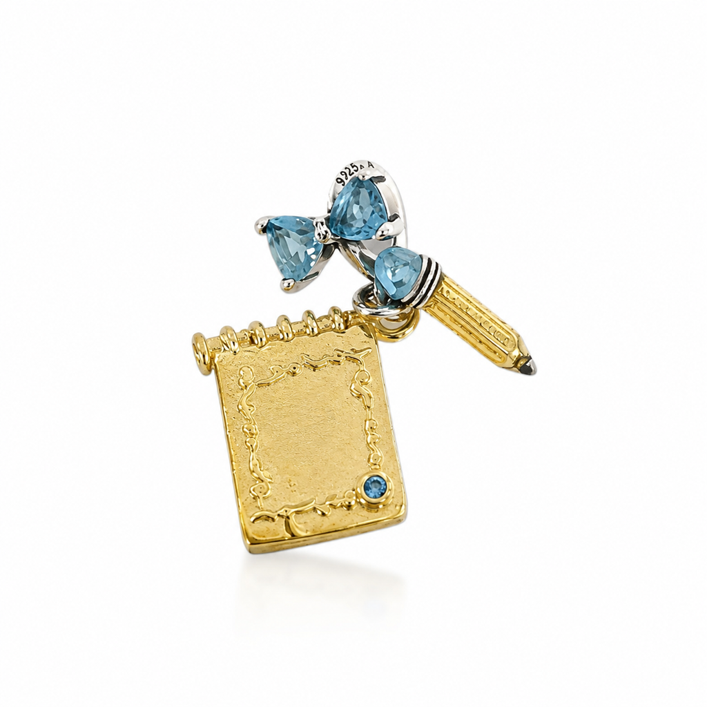 Charm Cuaderno y Lápiz