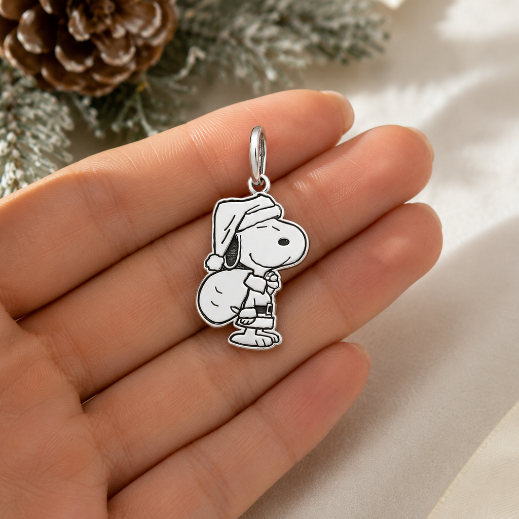 Dije Snoopy Navidad