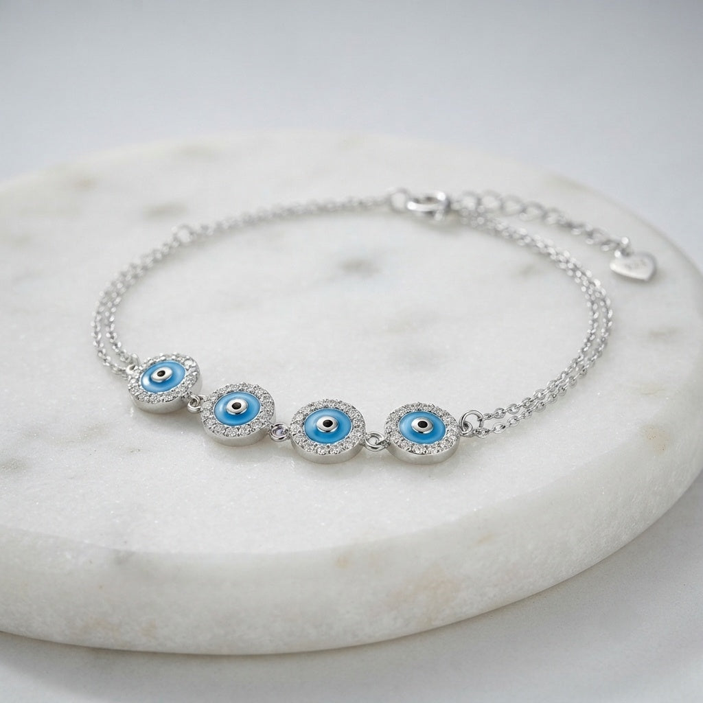 Pulsera Ojo Turco Triple