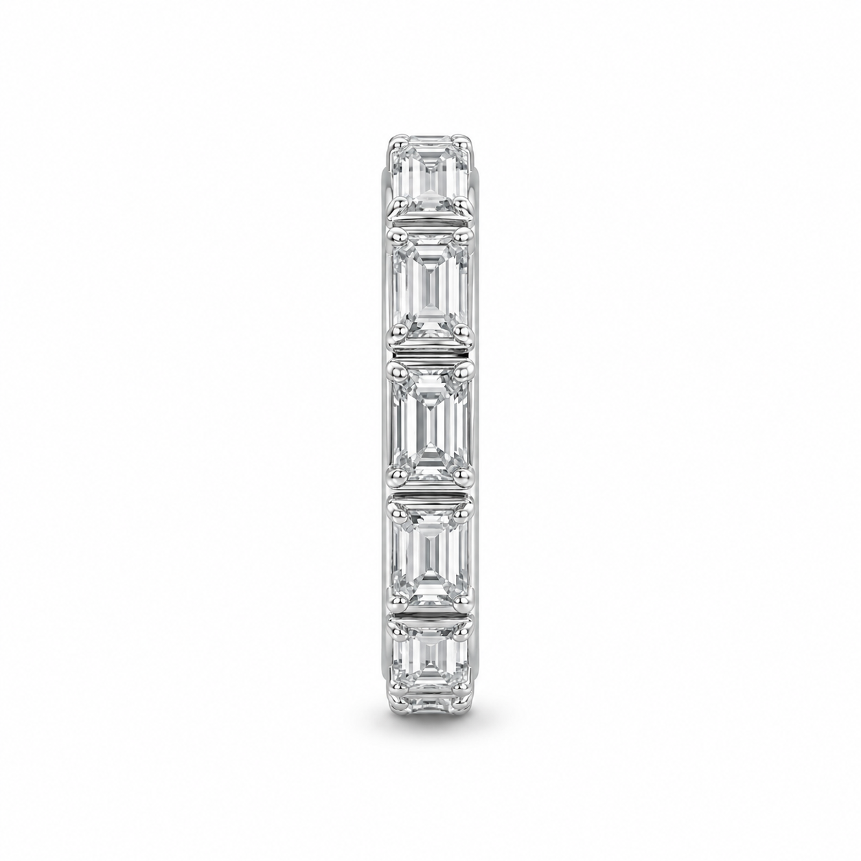 Anillo Eternity Esmeralda