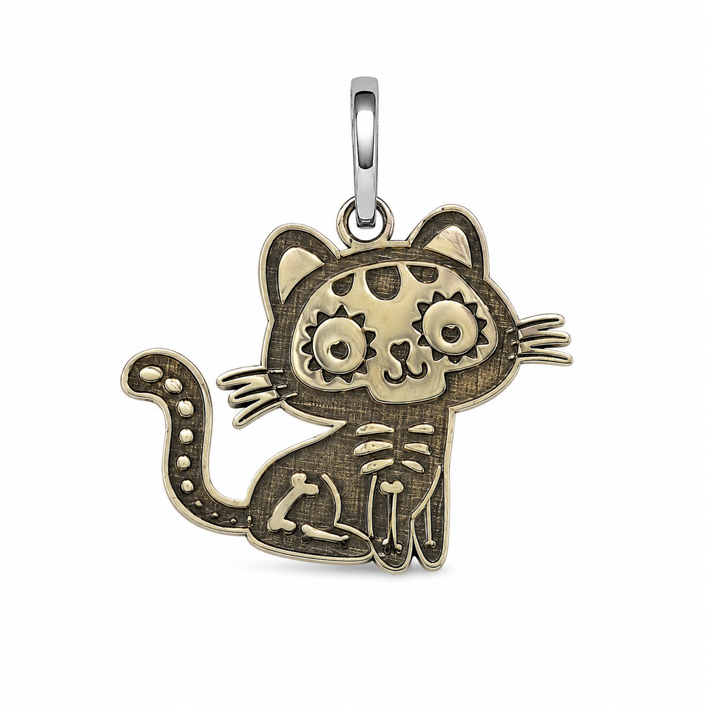 Dije Gato Calavera