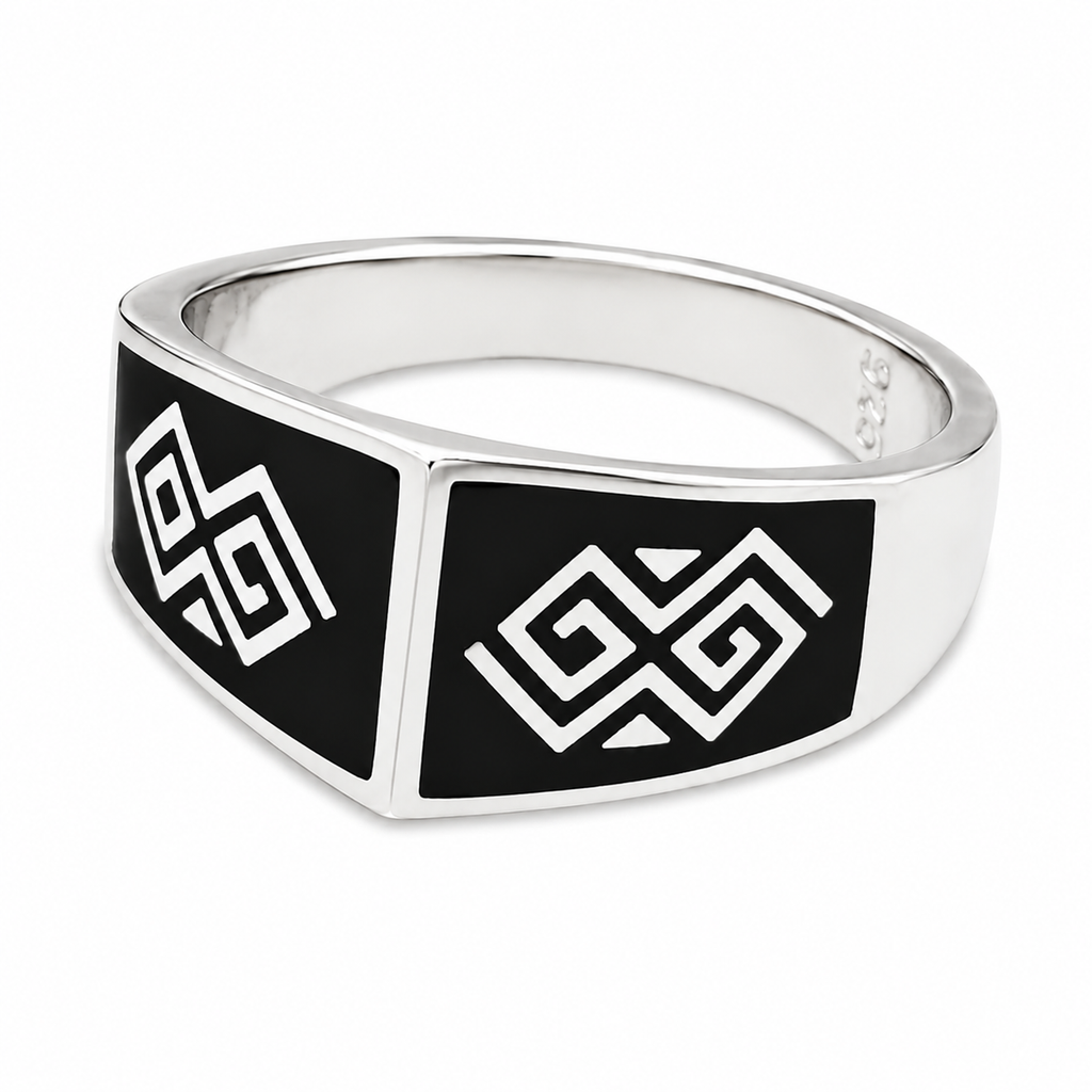 Anillo Turco Geométrico