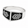 Anillo Turco Geométrico