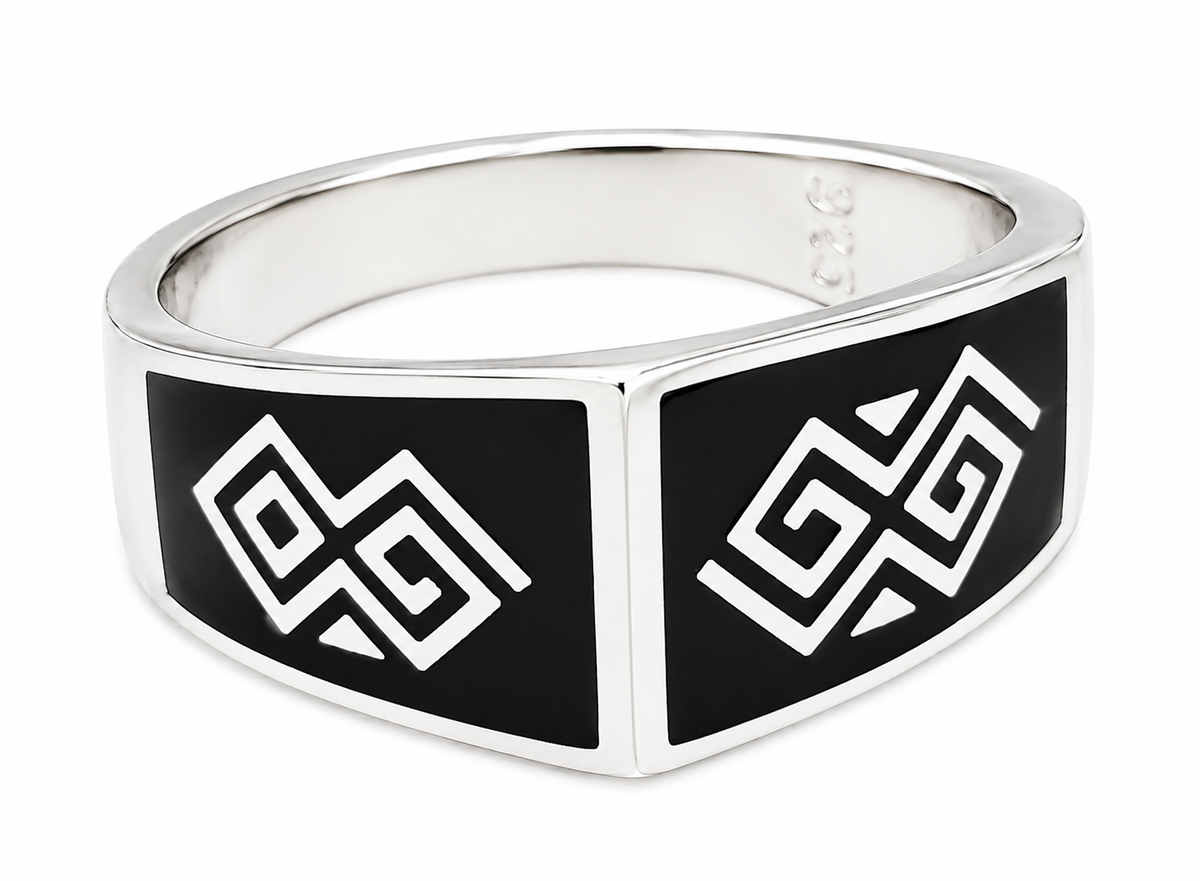 Anillo Turco Geométrico