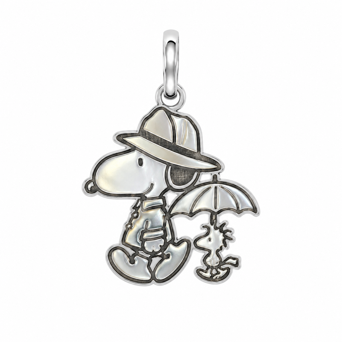 Dije Snoopy con Paraguas