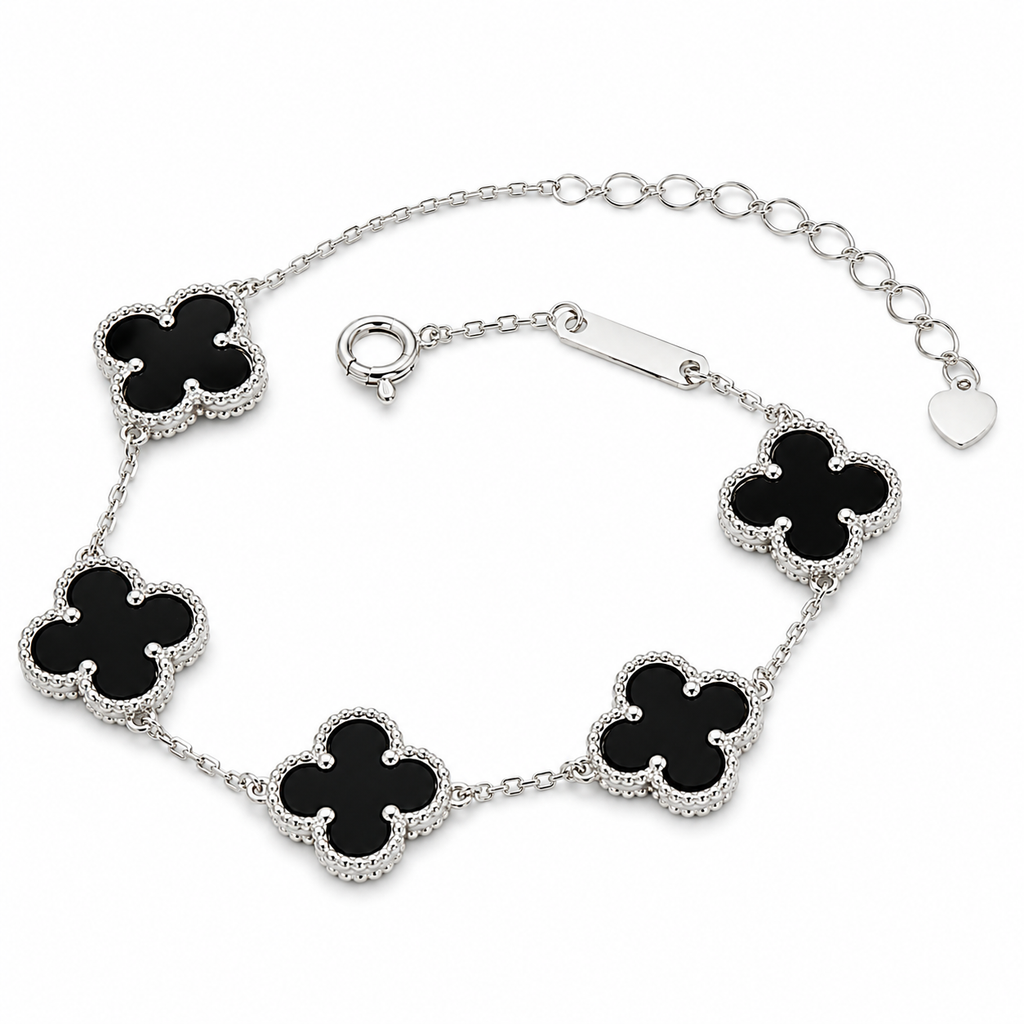 Pulsera Van Cleef Ónix Negro