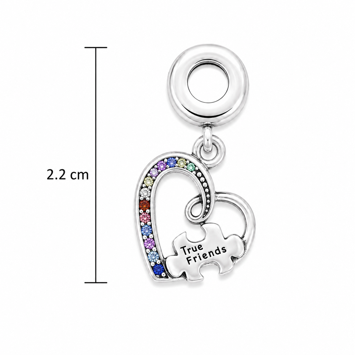 Charm Corazón True Friends