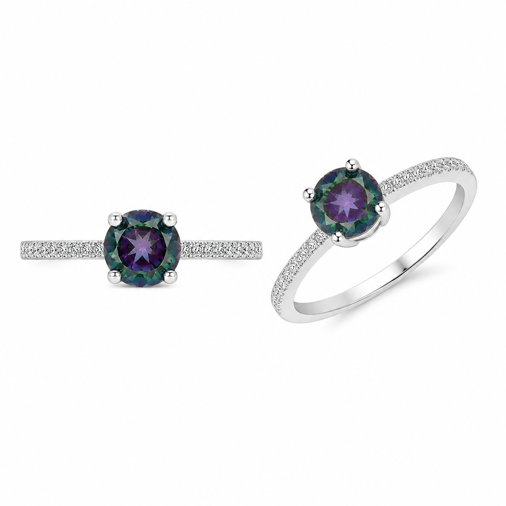 Anillo Solitario Aurora