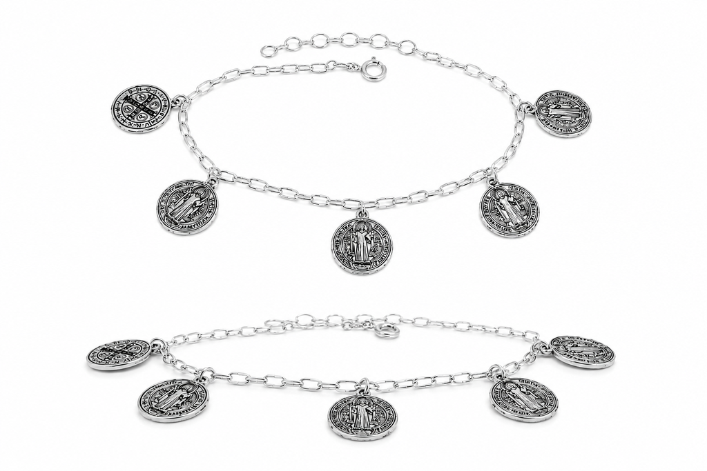 Pulsera Medallas San Benito