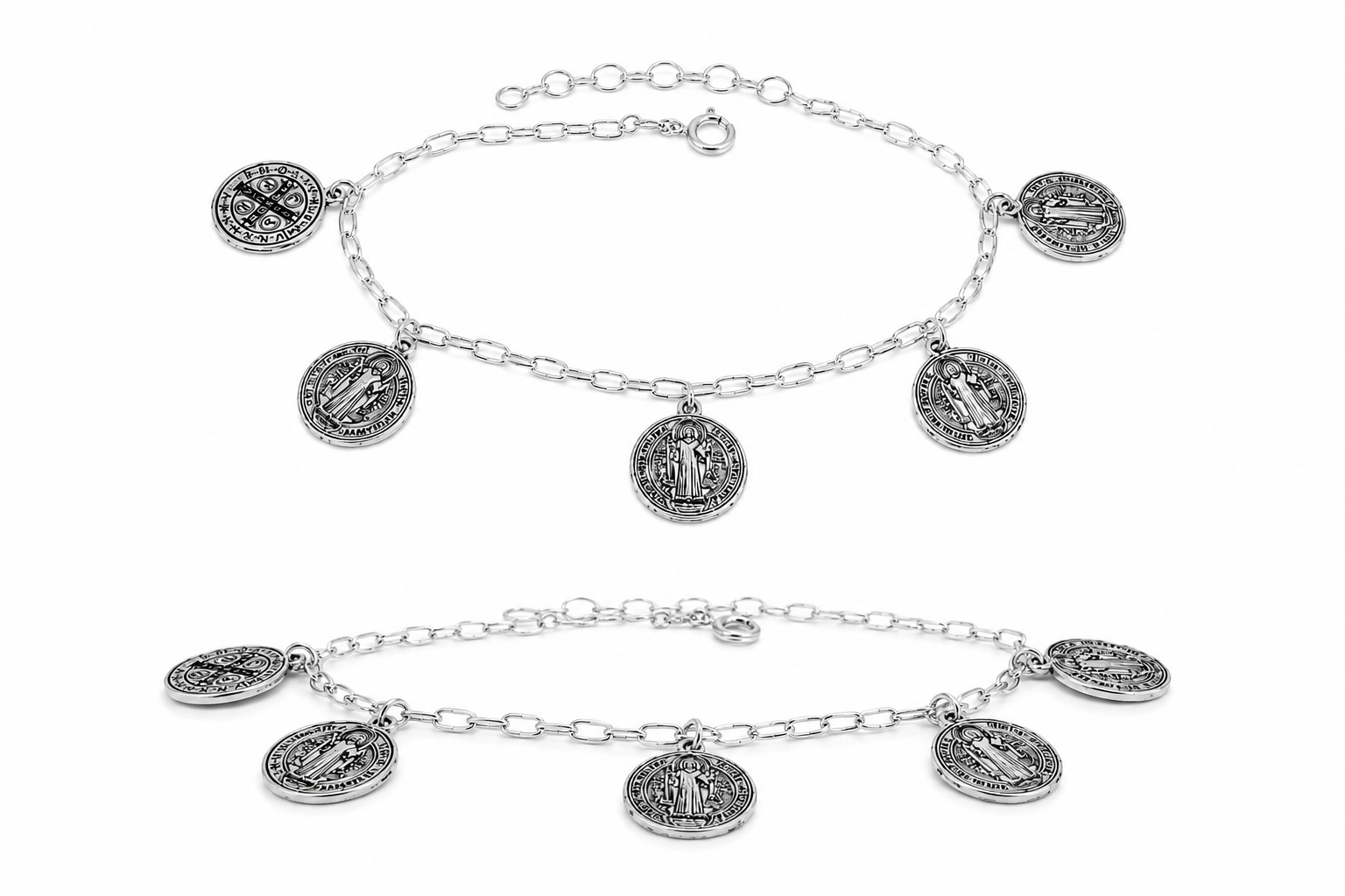 Pulsera Medallas San Benito