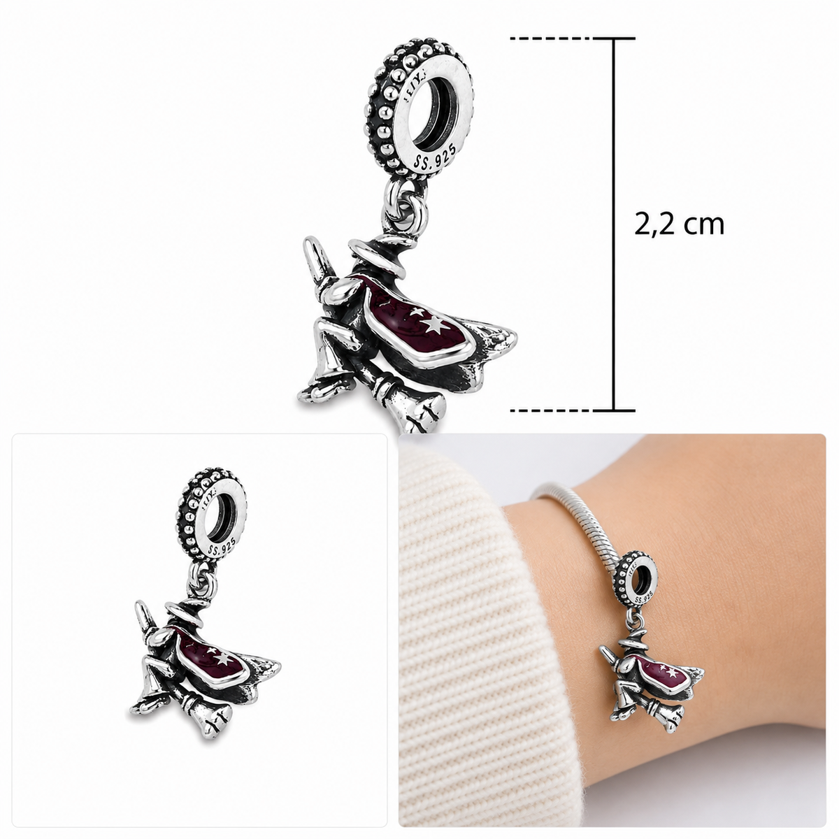 Charm Bruja Voladora