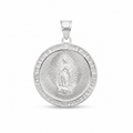 Medalla Redonda Virgen de Guadalupe