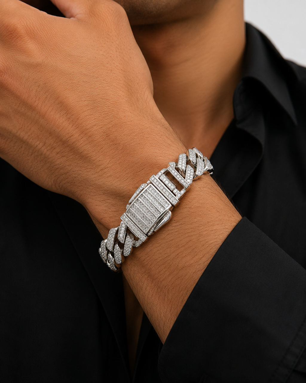 Pulsera Mónaco Baguette Deluxe