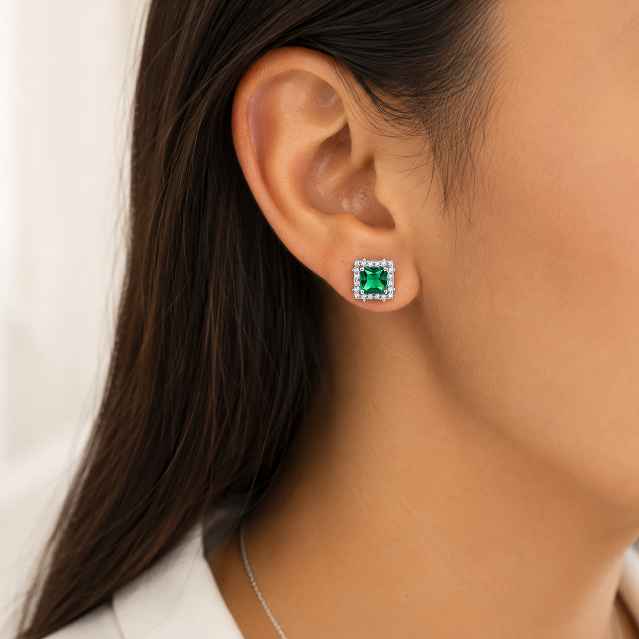 Aretes Esmeralda Royal