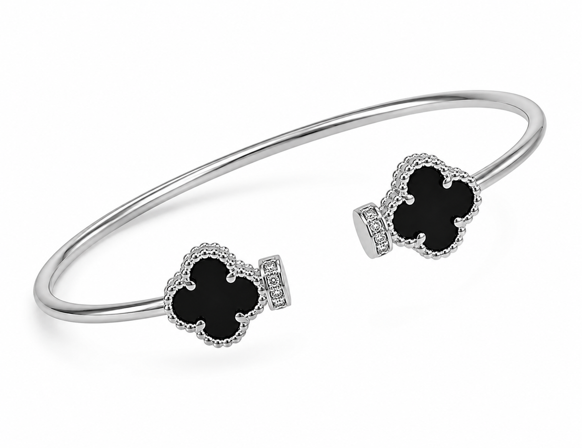 Brazalete Trébol Negro