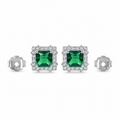 Aretes Esmeralda Royal