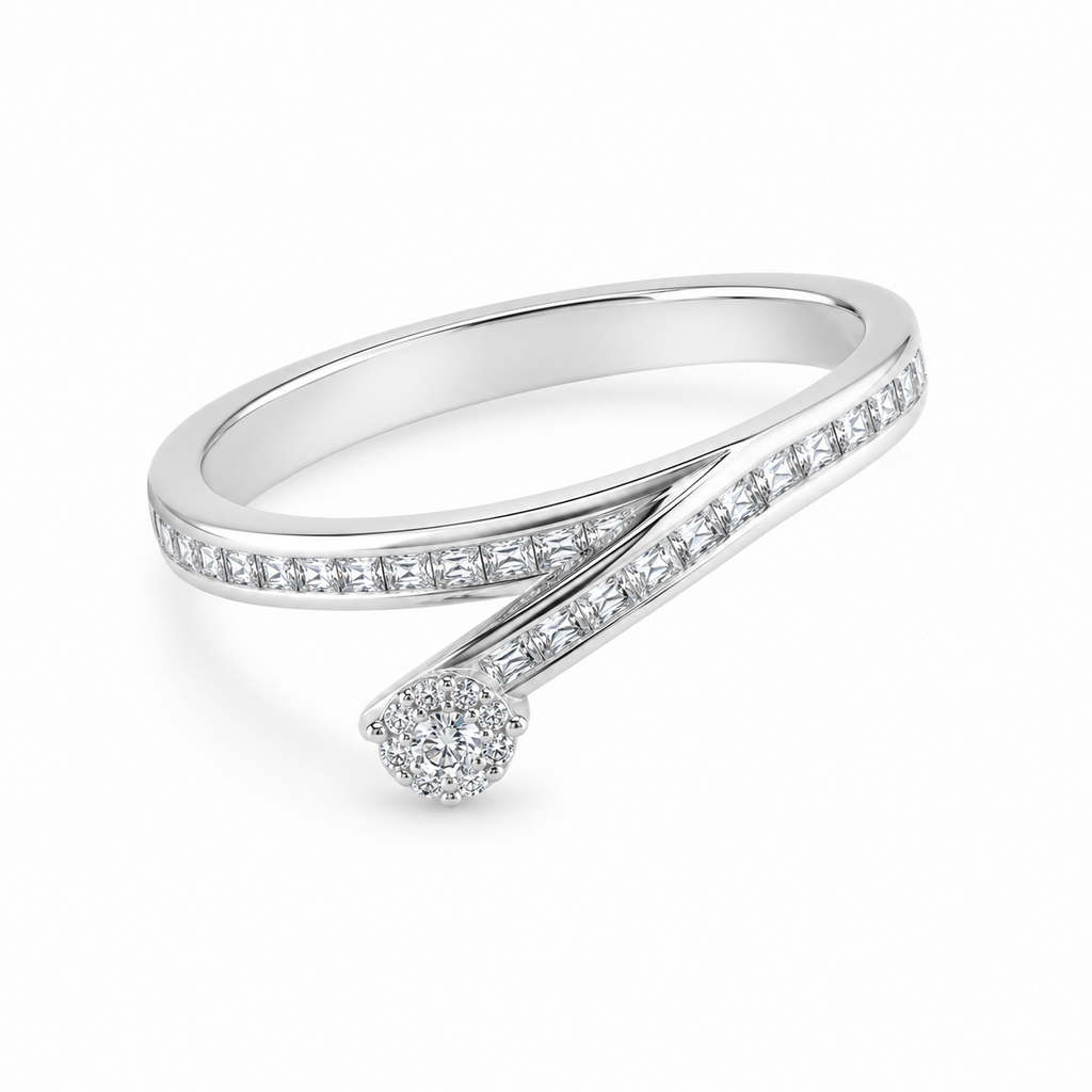 Anillo Alianza Baguette