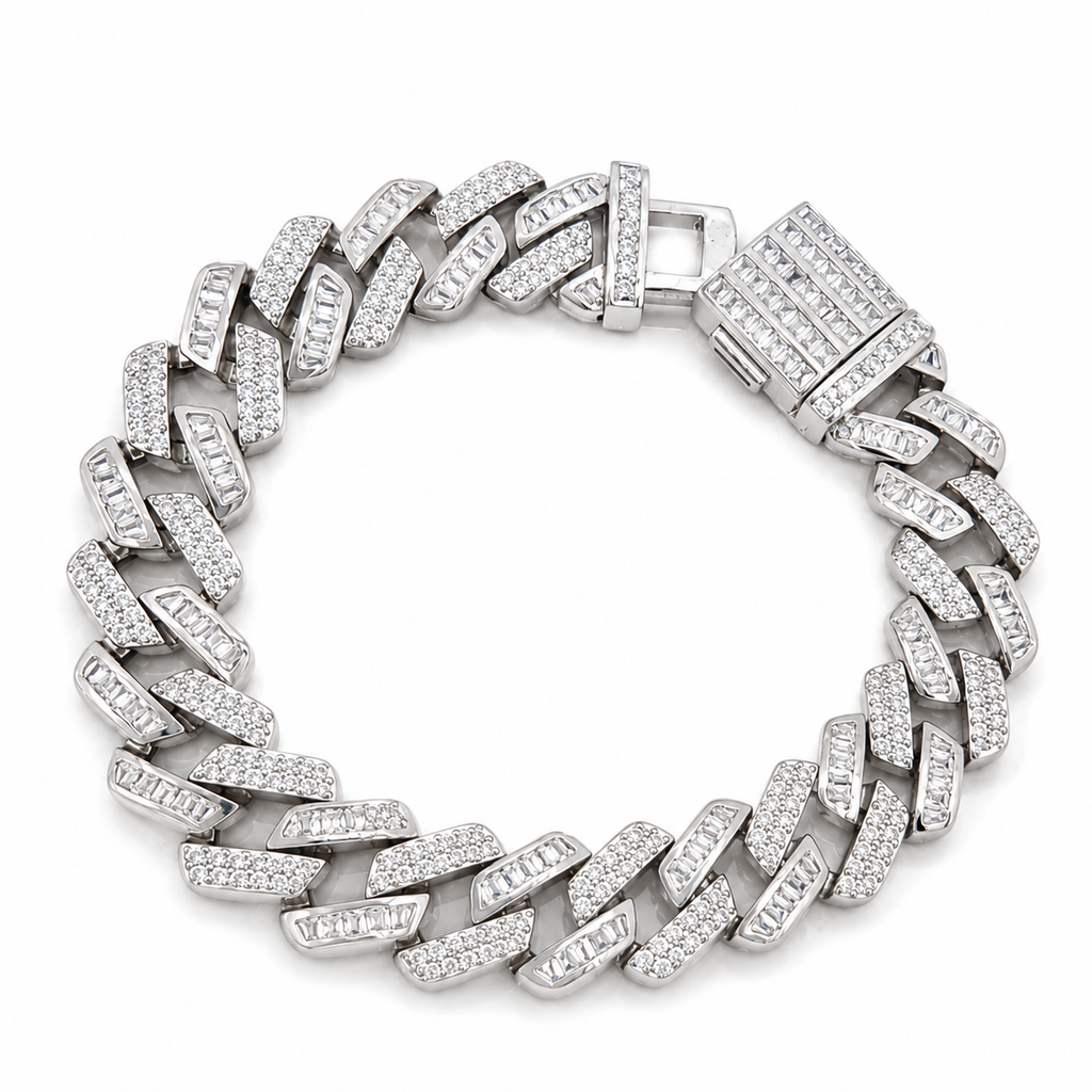 Pulsera Mónaco Baguette Deluxe