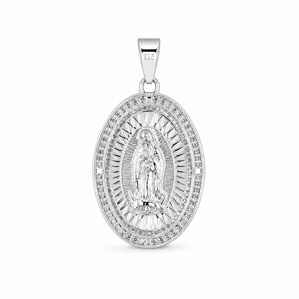 Medalla Oval Virgen de Guadalupe