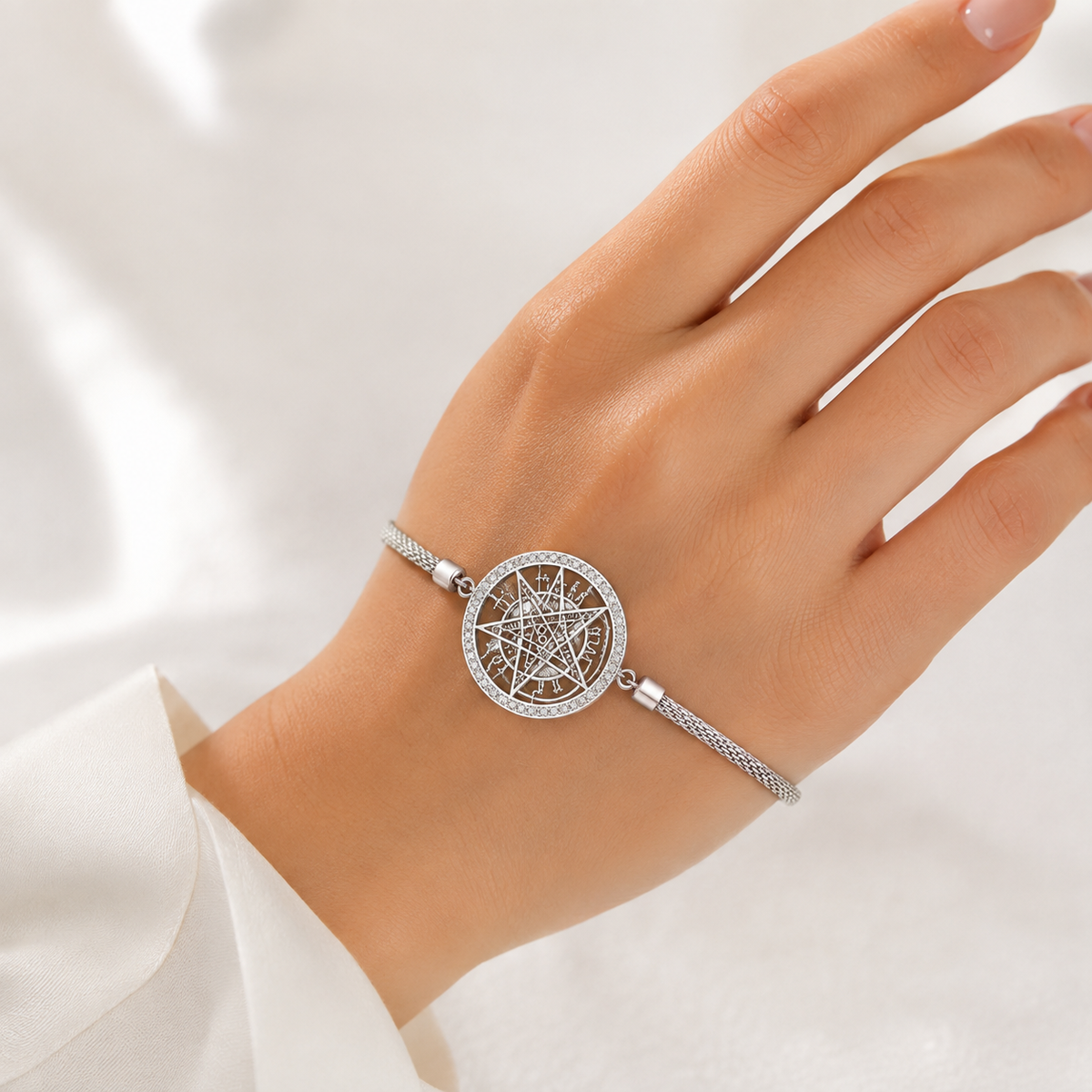 Pulsera Pentagrama Místico