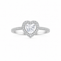 Anillo Corazón Halo