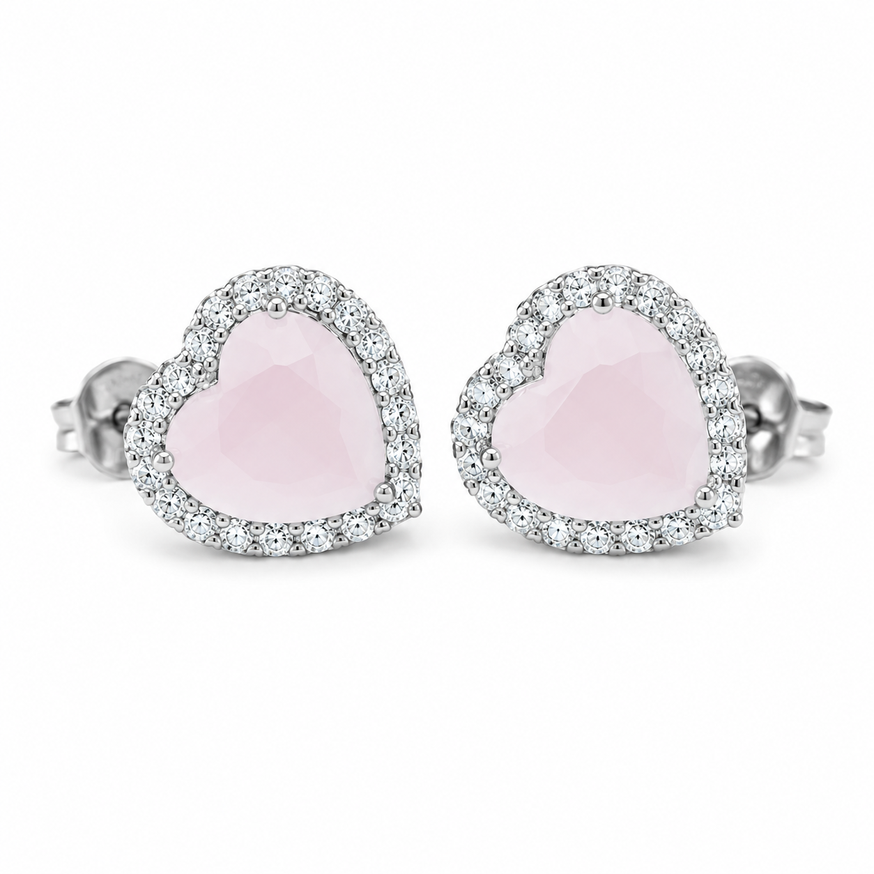 Aretes Corazón Nácar