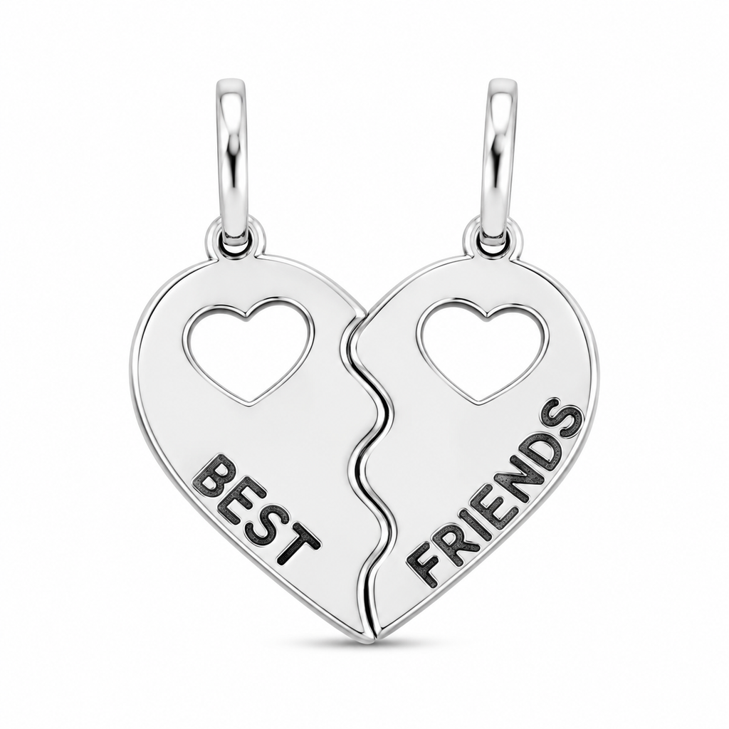 Dije Dúo Best Friends Corazón